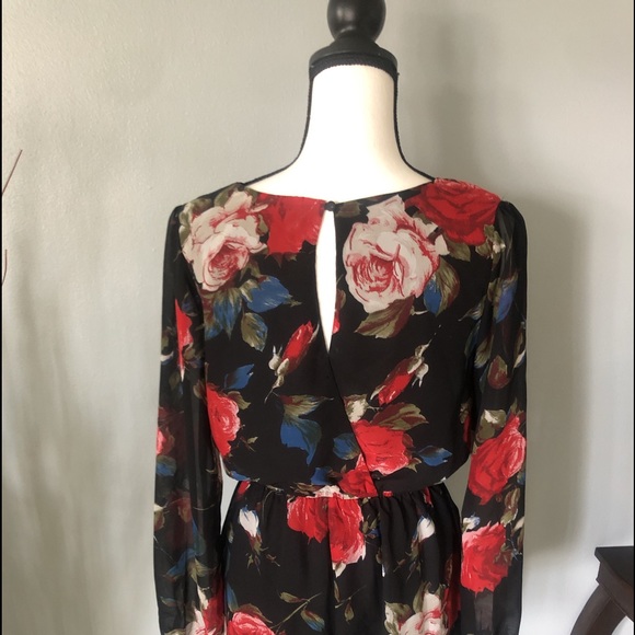 YA LOS ANGELES FLORAL ROMPER - Picture 4 of 8